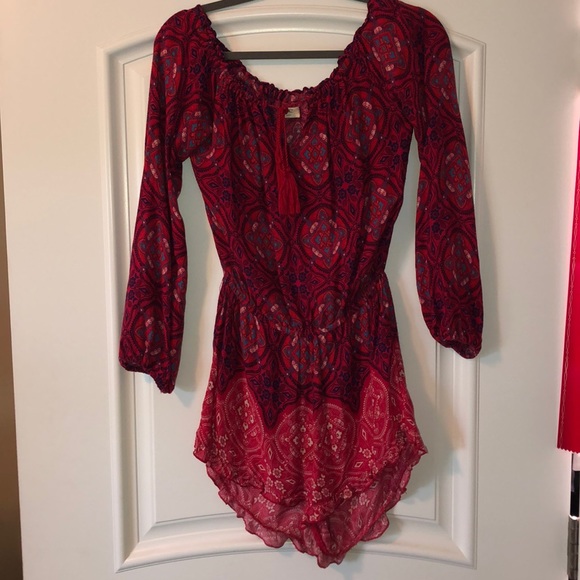 ONEILL Nashville off the shoulder ROMPER - Picture 5 of 7